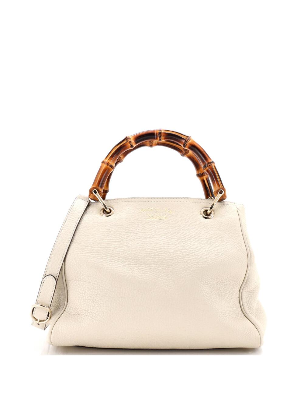 Gucci Bamboo Shopper Tote Leather Small #365075G91B